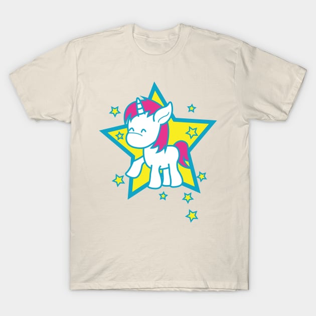 Cute Unicorn T-Shirt by TheMythicalCreatures